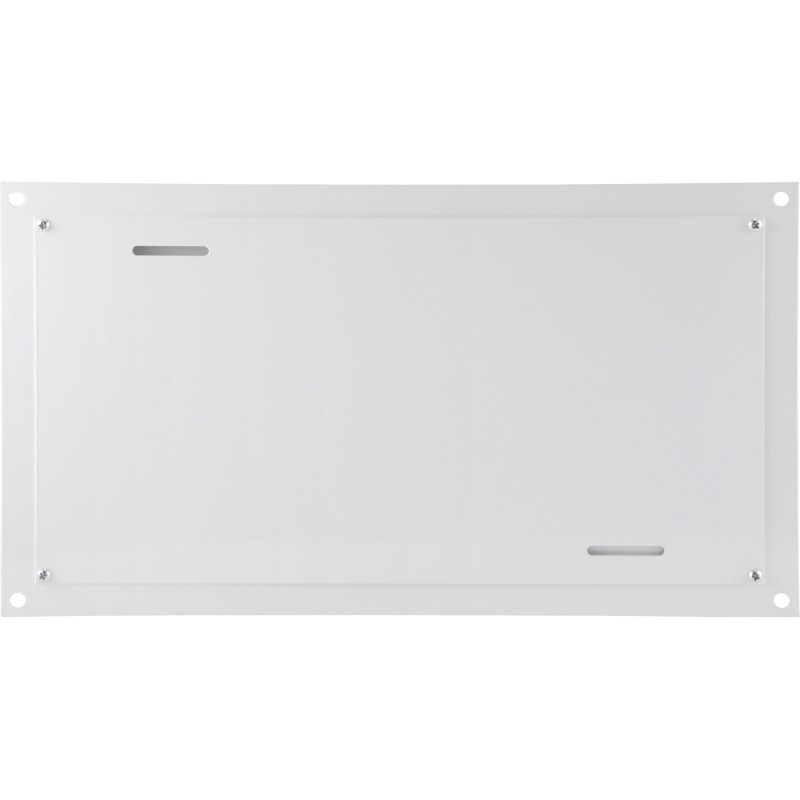 Perustuksen tulvaventtiili sinkkipinnoitettua terästä 406 x 203 mm valkoinen seinäasennukseen