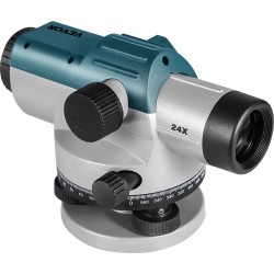 Automaattinen optinen vaaituslaite 24x 40 mm aukko magneettisesti vaimennettu kompensaattori IP54 suojattu