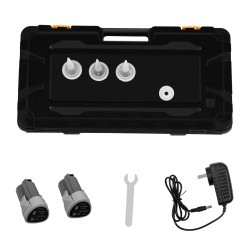 Makkaramallinen sähkökäyttöinen saumauspistooli alumiini PA6 300 ml ja 600 ml patruunoille