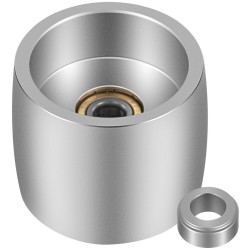 Hihnahiomakoneen alumiininen 2 x 72 tuuman pyöräsarja 4 3 2 tuumaa