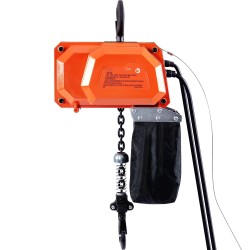 Sähköinen ketjunostin 149,7 kg 3 m nostokorkeus G80-ketju 230 V