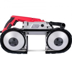 Kannettava vannesaha 1100 W 127 mm leikkuukapasiteetti teräkselle puulle ja putkille