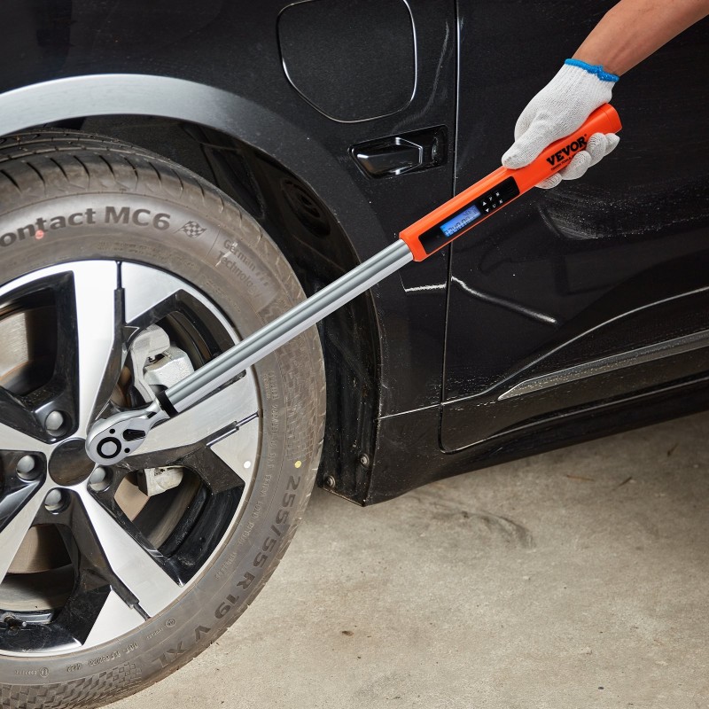 Digitaalinen 1/2 tuuman momenttiavain 34–340 newtonmetriä kahden prosentin tarkkuus kromivanadiini