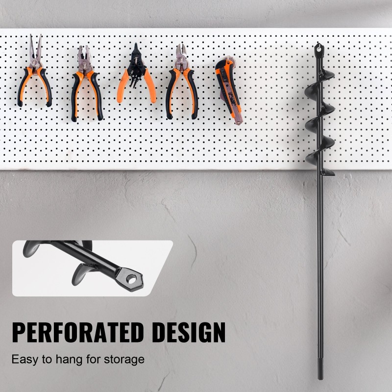 Istutuskaira PCM-terästä 38 mm halkaisija 420 mm pituus istutukseen