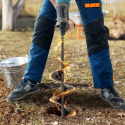 Puutarhakairasarja kestävä teräs 2 kpl 47mm ja 97mm 400mm 3/8 tuuman kuusiokara