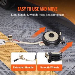 Paineilmatunkki kolmisäkkinen 3 tonnia 140-450 mm henkilö- ja SUV-autoille