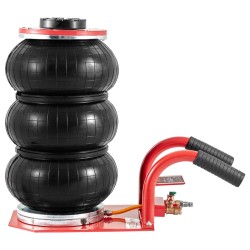 Kolmipussinen ilmatunkki 3 tonnia 140 450 mm nostokorkeus ilmakompressoriin kytkettävä henkilöautoille