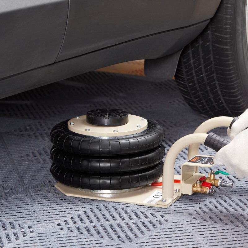 Ilmatunkki 3 tonnia kolmipussinen 140–450 mm 6 teräsputkea autoille