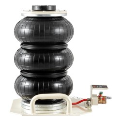 Ilmatyynynostin 3 tonnin kolmipussinen 140 450 mm nostokorkeus sivukahvoilla