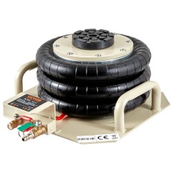 Ilmatyynynostin 3 tonnin kolmipussinen 140–450 mm nostokorkeus sivukahvoilla