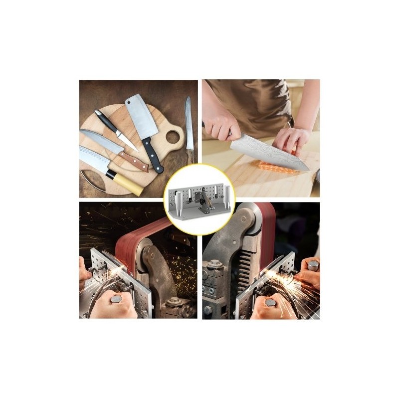 Nauhahiomakoneen veitsiohjain alumiiniseos ja ruostumaton teräs ABS 250 mm 85°–115°