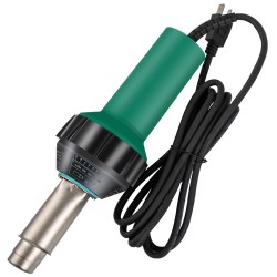 Muovihitsauspistooli 1600W 220V 3 m johdolla useilla vaihdettavilla suuttimeilla portaaton lämpösäätö 40 600 C