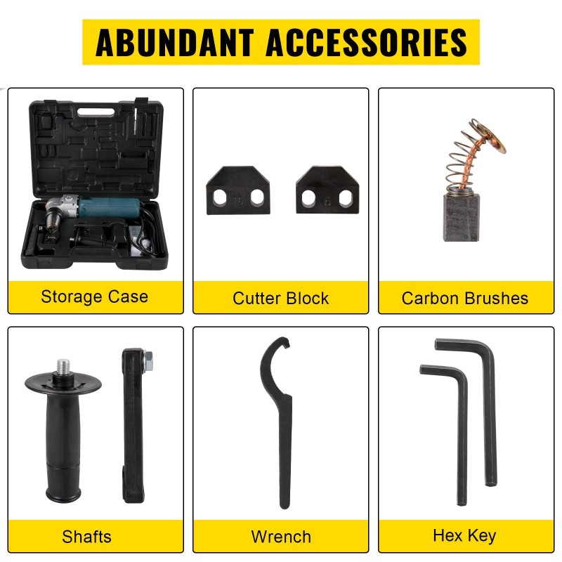 Sähköinen peltileikkuri metallirunkoinen 625 wattia 220 volttia 4 millimetriä 1000 kierrosta minuutissa