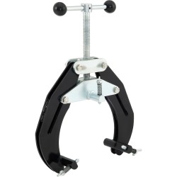 Putkipuristin hiiliteräsrunko 5,1–15,2 cm halkaisijoille putkien kohdistukseen kevyt pikatoimisilla säätöruuveilla