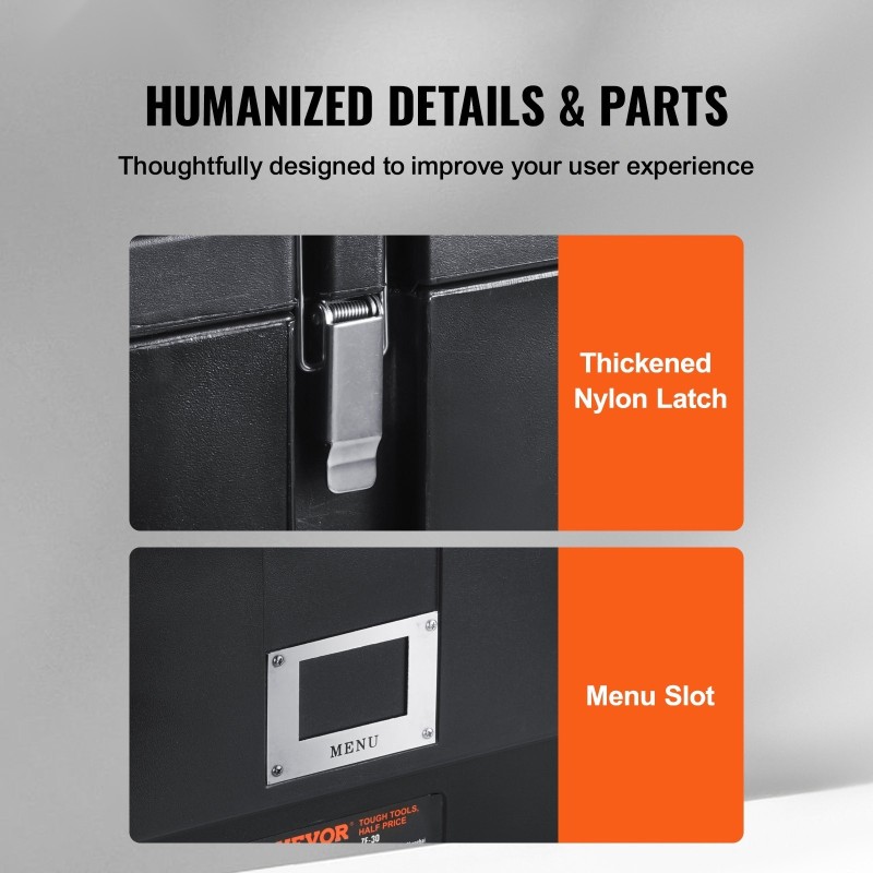 Eristetty ruokakuljetuslaatikko 30 l kevyt pinoamiskelpoinen 3 ruostumattomaa astiaa musta