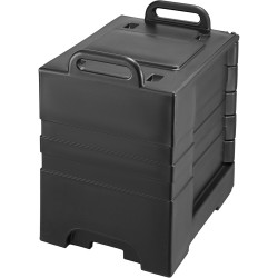 Eristetty ruokalaatikko 75 l 50 mm eristys pinottava etulastaus