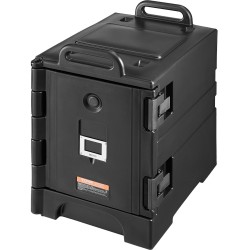 Eristetty ruokalaatikko 75 l 50 mm eristys pinottava etulastaus