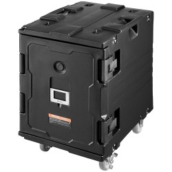 Eristetty ruoka-astialaatikko 90 litraa ei-sähköinen kantokahvat solkilukko catering-käyttöön