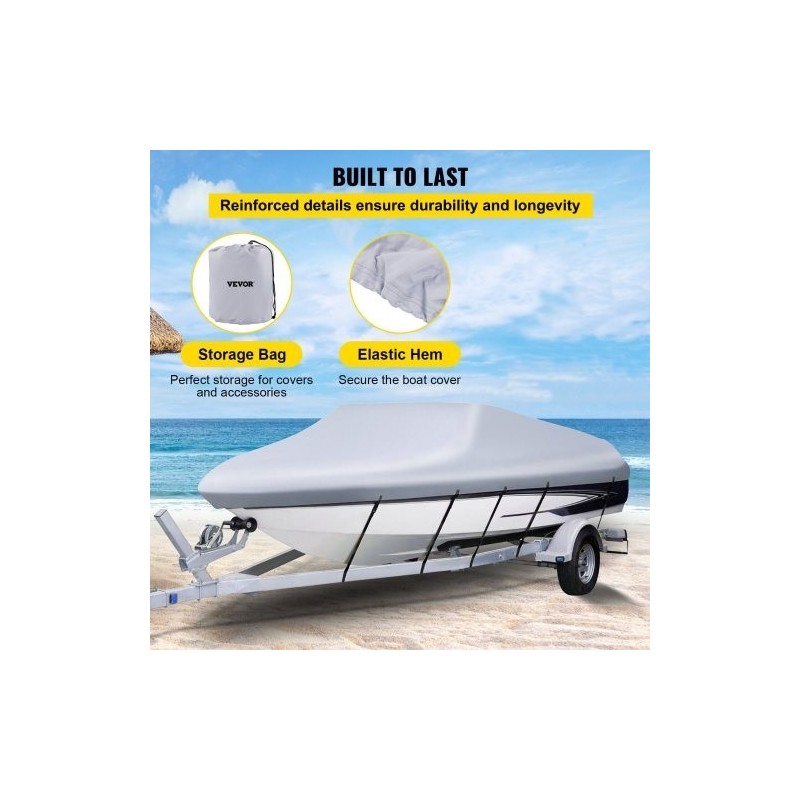 Venesuojapeite 210D polyesteri PVC-pinnoite V-runko 427–488 cm leveys enintään 229 cm