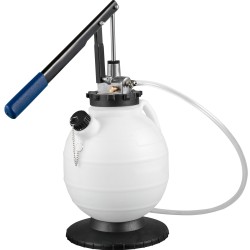 Vaihteistoöljyn täyttöpumppu käsikäyttöinen 7,5 litraa kupari ja muovi 15 adapteria