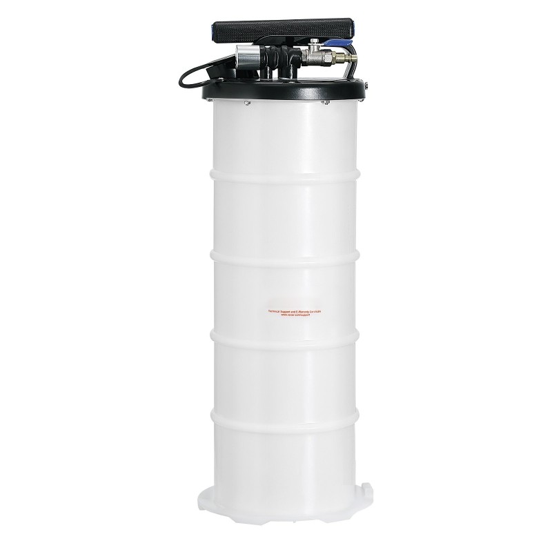 Nesteenpoistaja 6,5 l manuaalinen ja pneumaattinen imupumppu letkulla ja öljytikulla