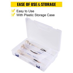 Induktiokelasarja 8 osaa termoplastipinnoitettuja joustavia keloja pulttien irrotukseen