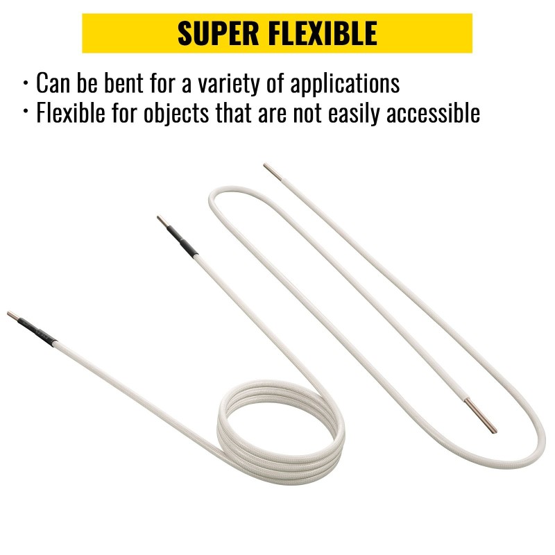 Induktiokelasarja 8-osainen termoplastipinnoitettu taipuisa ruostuneiden pulttien irrotukseen