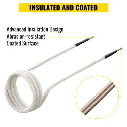 Induktiokelasarja 8-osainen termoplastipinnoitettu taipuisa ruostuneiden pulttien irrotukseen