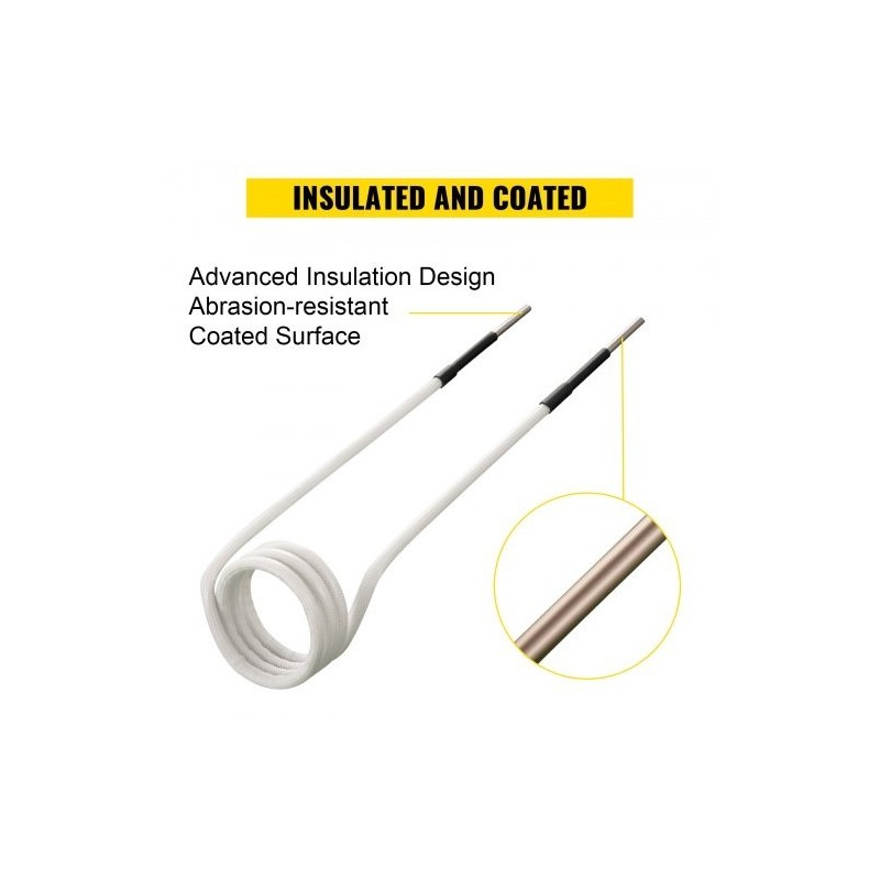 Induktiokelasarja 8 kpl eripituisia joustavia keloja ruostuneiden pulttien ja muttereiden irrotukseen