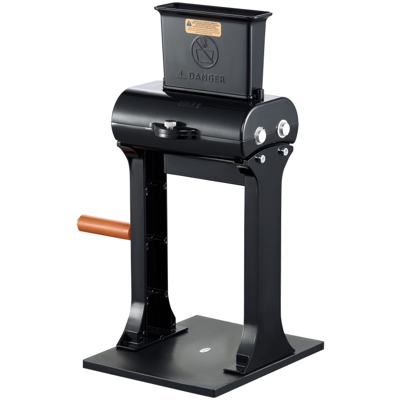 Manuaalinen lihamureuttaja alumiini ja ruostumaton teräs 31 terää 148x50 mm syöttöaukko ammattikeittiöihin