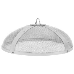 Pyöreä 20 tuuman kipinäsuoja ruostumatonta terästä renkaankahvalla