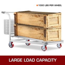 Siirtopyöräsarja polyuretaani teräslevyteline 15,24 x 5,08 cm 2 kiinteää 2 kääntyvää sivujarrulla