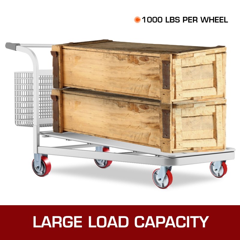 Siirtopyöräsarja polyuretaani teräslevyteline 15,24 x 5,08 cm 2 kiinteää 2 kääntyvää sivujarrulla