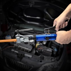 Hydraulinen laipantyökalusarja karkaistu teräs pehmeille kupariputkille 3/16–1/2 tuumaa 32-osainen putkileikkurilla ja