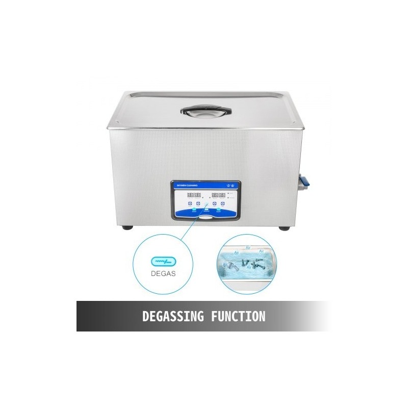 Ultraäänipesuri 30L SUS304 ruostumaton teräs koruille ja pienosille