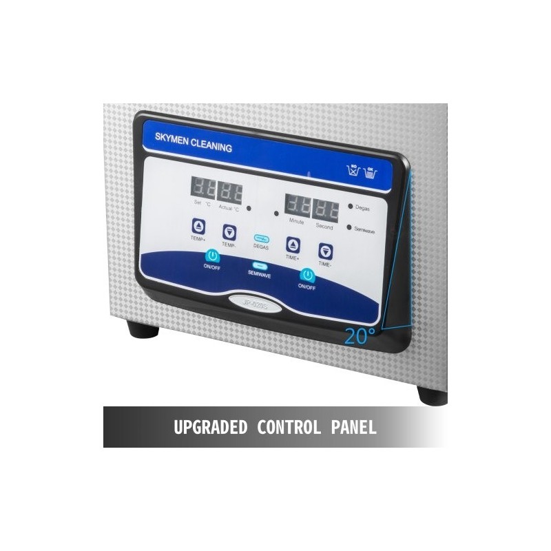 Ultraäänipesuri 30L SUS304 ruostumaton teräs koruille ja pienosille
