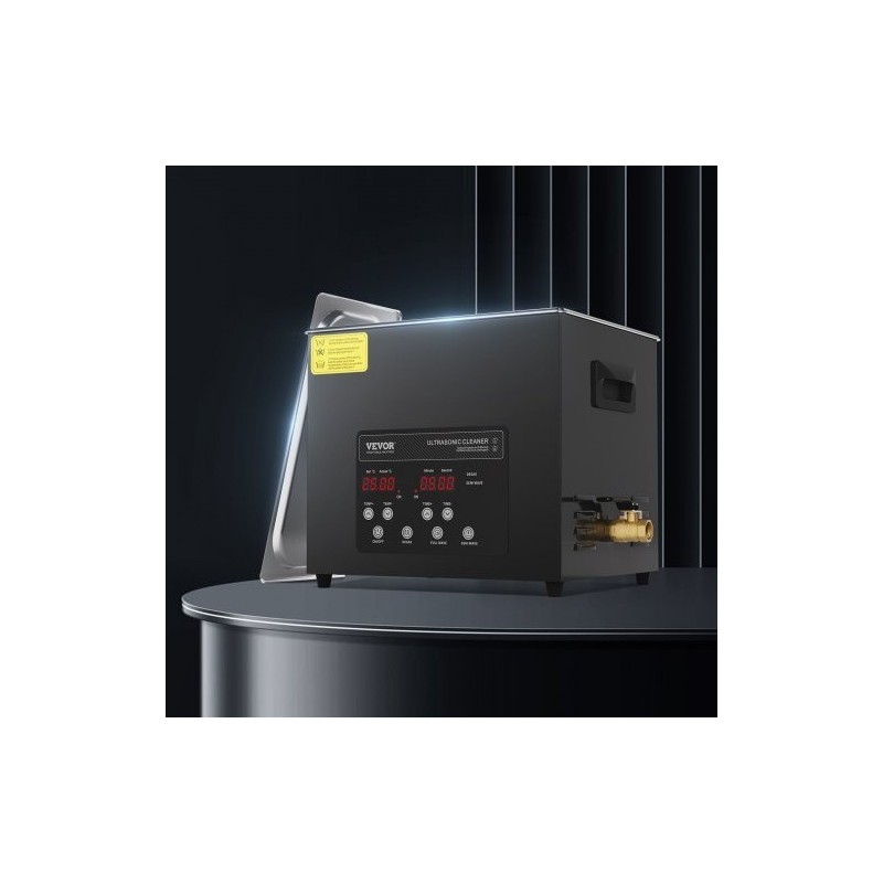 Ultraäänipesuri 10L ruostumattomasta teräksestä 40kHz 240W 600W lämmitys degasointi hellävarainen digitaalinen ajastin