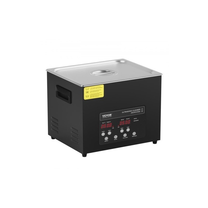 Ultraäänipesuri 10L ruostumattomasta teräksestä 40kHz 240W 600W lämmitys degasointi hellävarainen digitaalinen ajastin