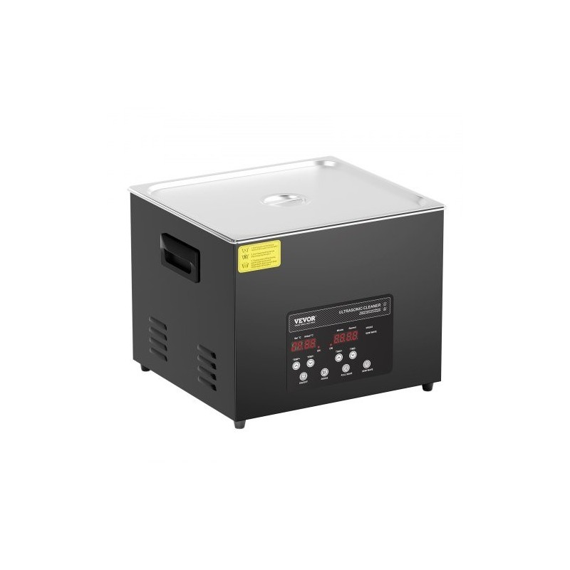 Ultraäänipesuri 15 l ruostumattomasta teräksestä 40 kHz 360 W 600 W lämmitys