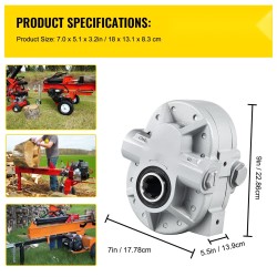 Hydraulinen hammaspyöräpumppu valurauta ja alumiini 16.6 GPM 540 RPM 2500 PSI