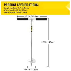 Hiekkakiinnitysankkuri 18 tuumaa 316 ruostumaton teräs irrotettava kahva mukana laituriköysi ja kantolaukku
