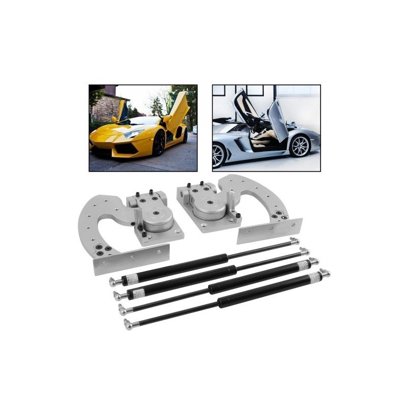 Pystysuuntainen oviasennussarja teräs pari saranaa neljä tukivartta yleissovitteinen autoihin