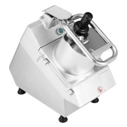 Vihannes- ja hedelmäpilkkomakone ruostumaton teräs kaksi syöttöaukkoa kuusi terää