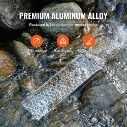 Kultapesusarja 16 osaa 12 tuuman ruosteenkestävä alumiiniluisti seulat magneetti nyörireppu