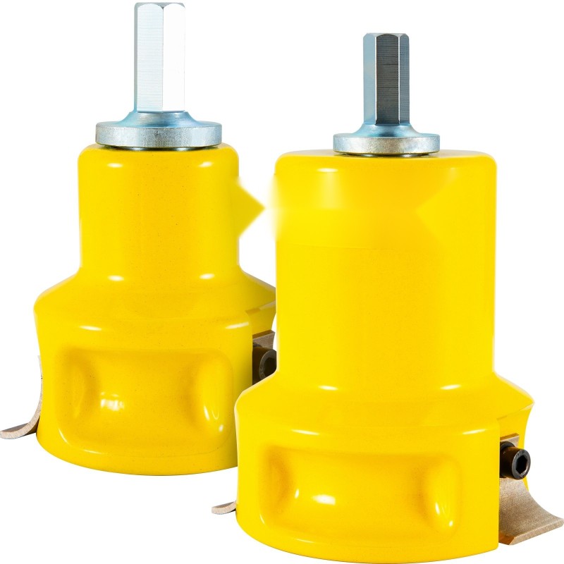 Tapinleikkuri alumiini ja teräs 25,4 mm ja 50,8 mm 6 terää puutöihin