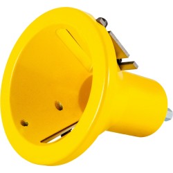 Tappijyrsin 38 mm alumiini ja teräsrunkoinen 4 terää