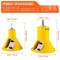 Tappiterä alumiini ja teräs 25,4 ja 50,8 mm hirsikalusteisiin 6 terää