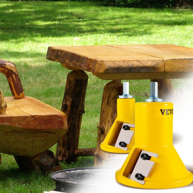 Tappiterä alumiini ja teräs 25,4 ja 50,8 mm hirsikalusteisiin 6 terää