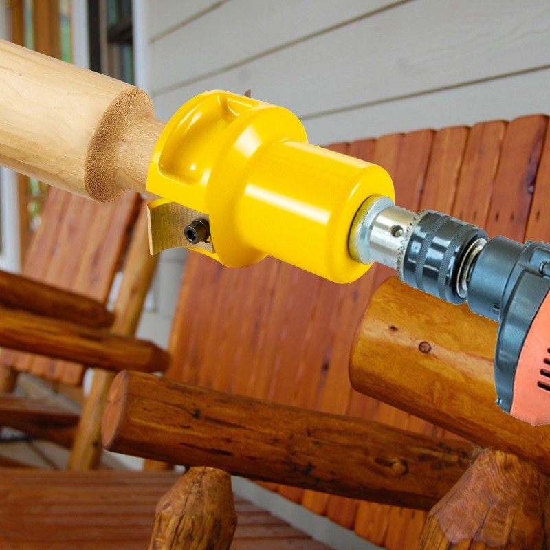 Tappiterä alumiini ja teräs 38 mm 4 terää hirsikalusteiden tekoon