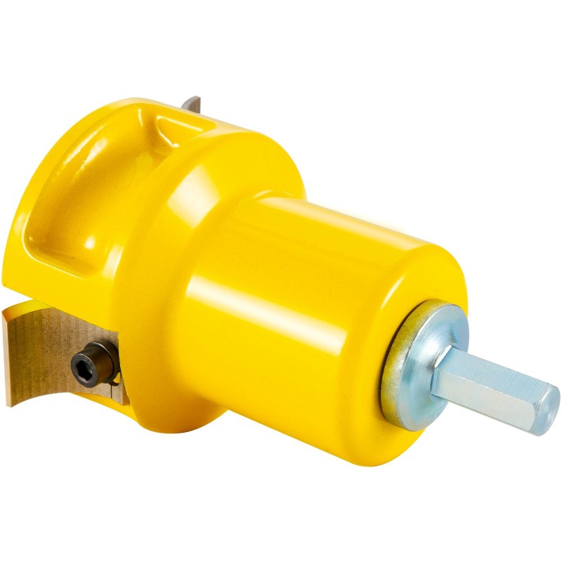 Tappiterä alumiini ja teräs 38 mm 4 terää hirsikalusteiden tekoon